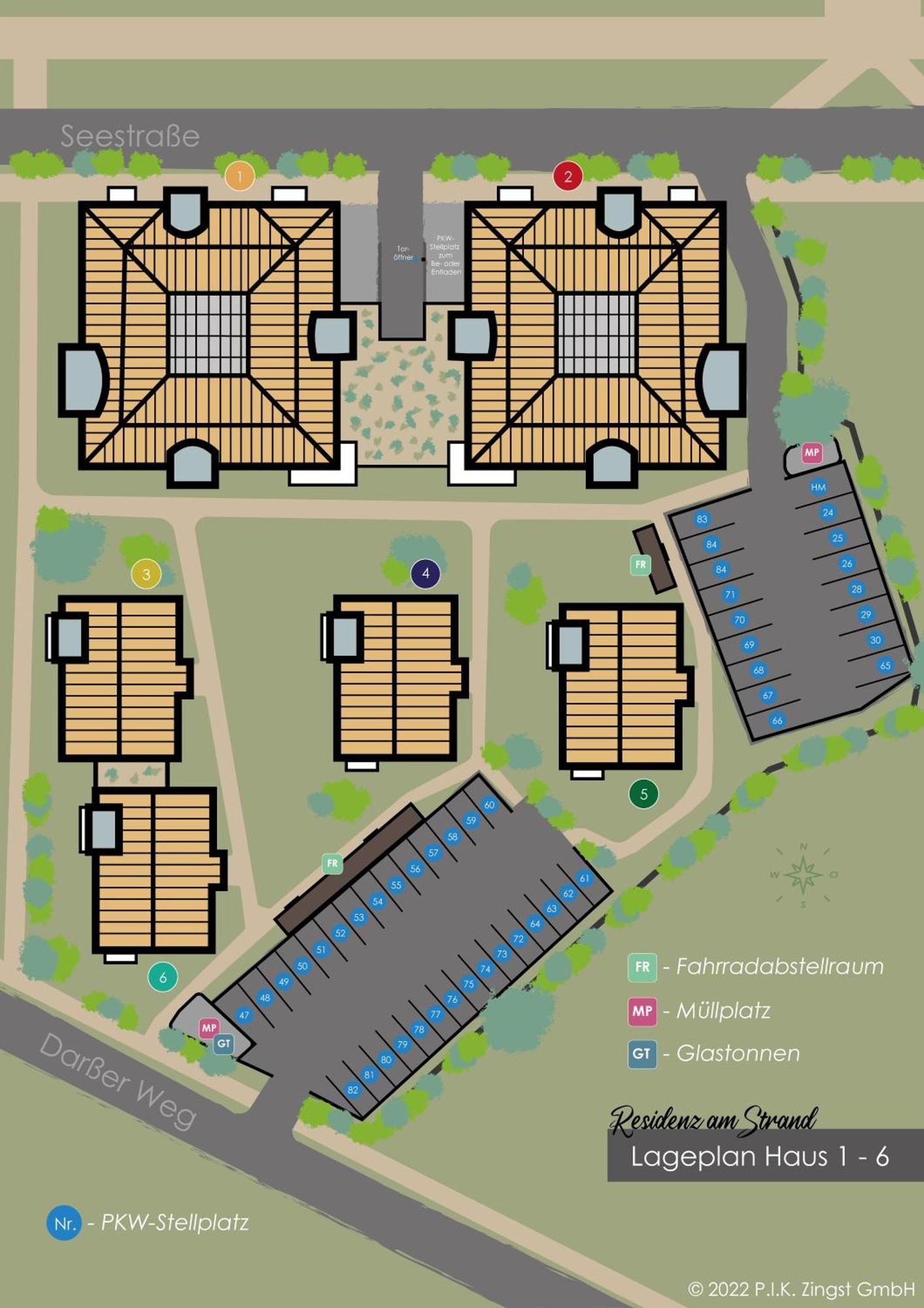 Residenz am Strand Wohnung 5-73 Ostseeheilbad Ostseeheilbad Zingst Exterior foto